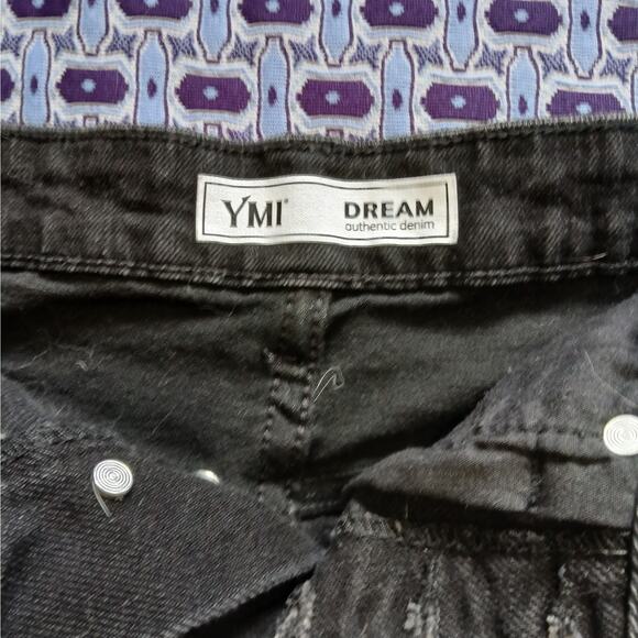 Lot of 2‎ pairs high waisted cutoff shorts, black and white, size 26/27 - Picture 4 of 4